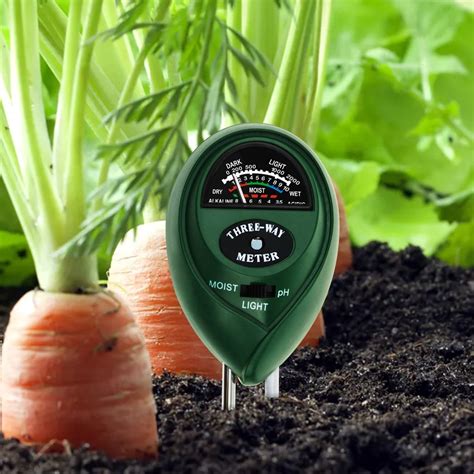 custom gain express ph & soil moisture meter 295mm|gain express soil ph tester.